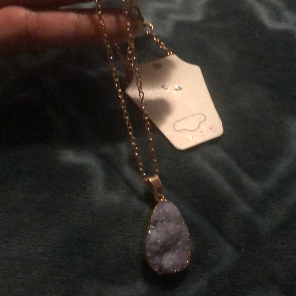 Purple stone Necklaces